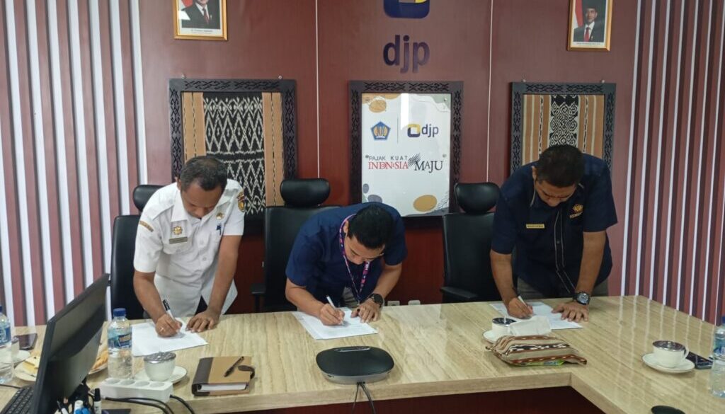 Penandatanganan BAR Pajak