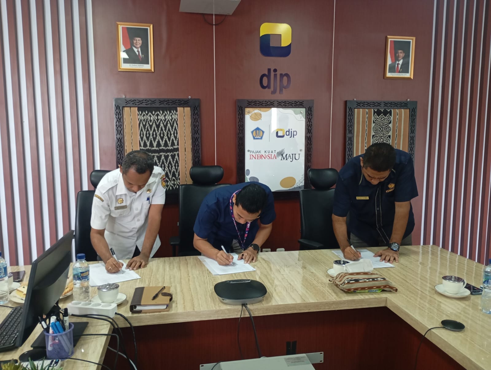 Penandatanganan BAR Pajak